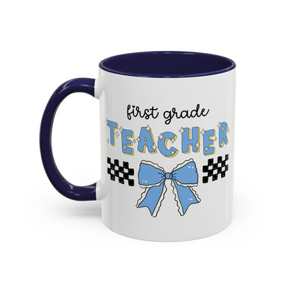 First Grade Teacher Coffee Mug