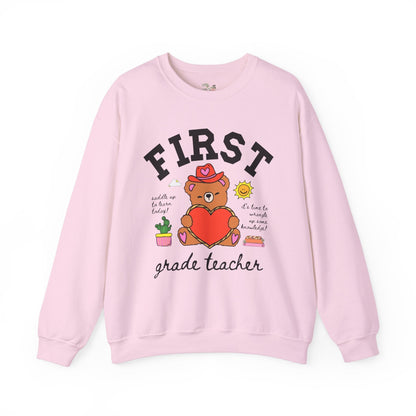 First Grade Teacher Sweatshirt