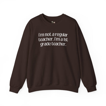 First Grade Teacher Sweatshirt