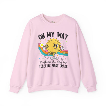 First Grade Teacher Sweatshirt