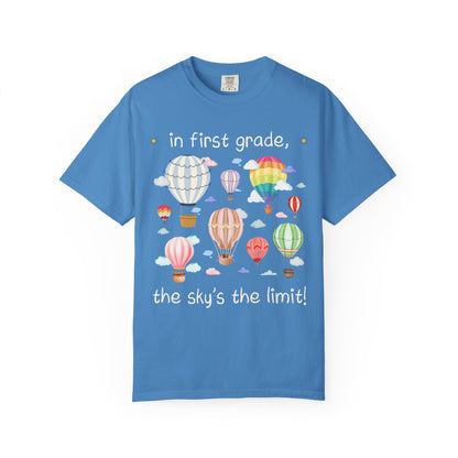 1st Grade Hot Air Balloon Tee