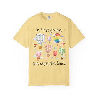 1st Grade Hot Air Balloon Tee