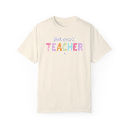 First Grade Teacher Tee Shirt