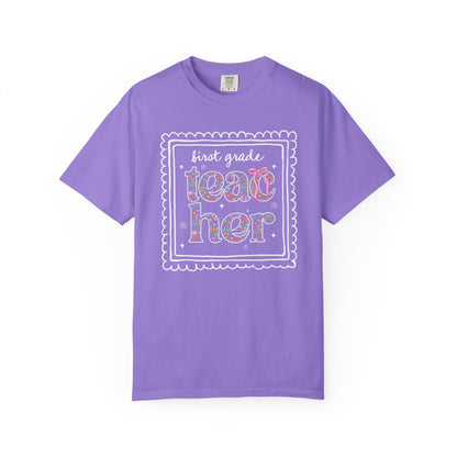 First Grade Teacher Tee