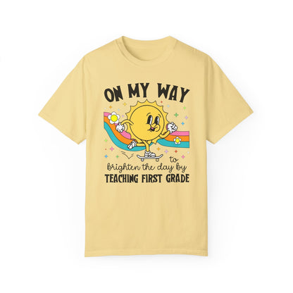 First Grade Teacher Tee Shirt