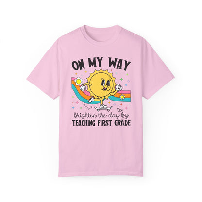 First Grade Teacher Tee Shirt