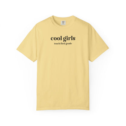 First Grade Teacher Tee Shirt
