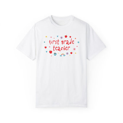 First Grade Teacher Tee Shirt