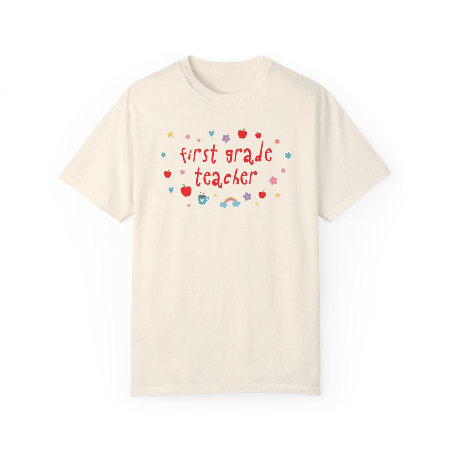 First Grade Teacher Tee Shirt