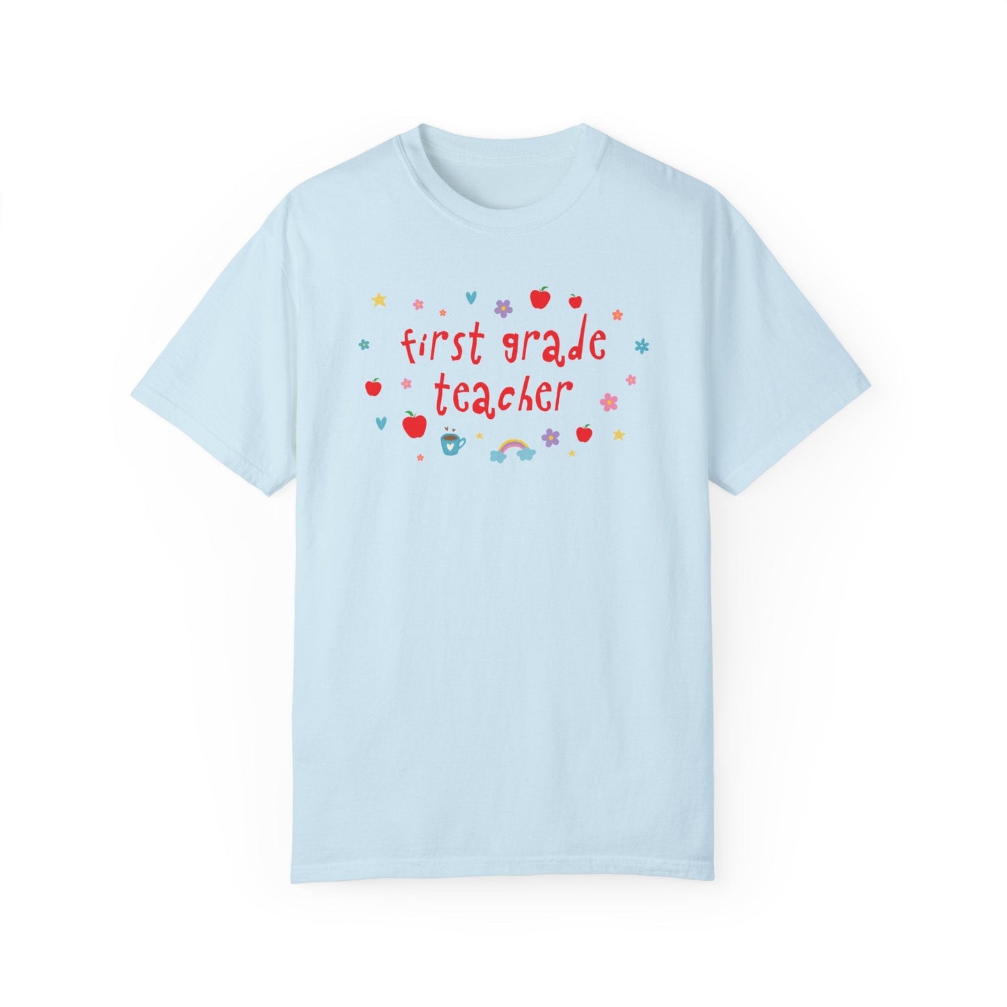 First Grade Teacher Tee Shirt