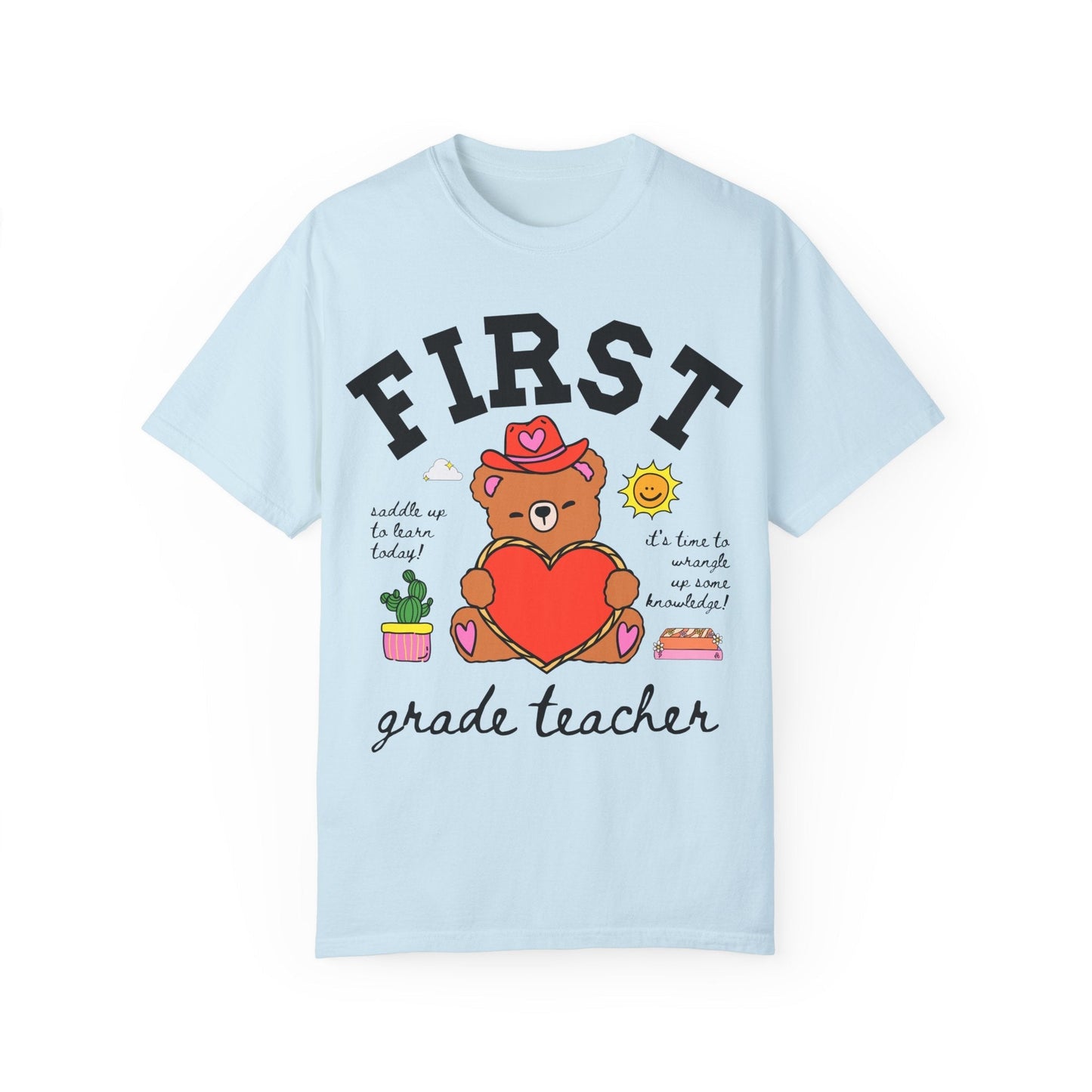 First Grade Teacher Bear Tee