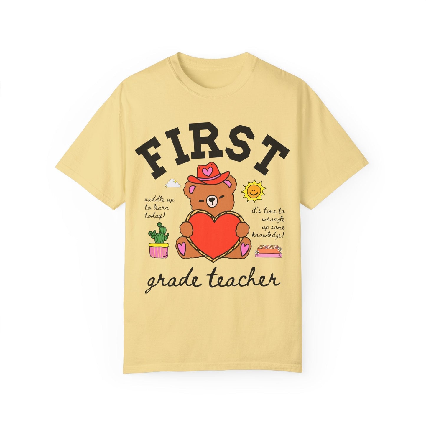 First Grade Teacher Bear Tee