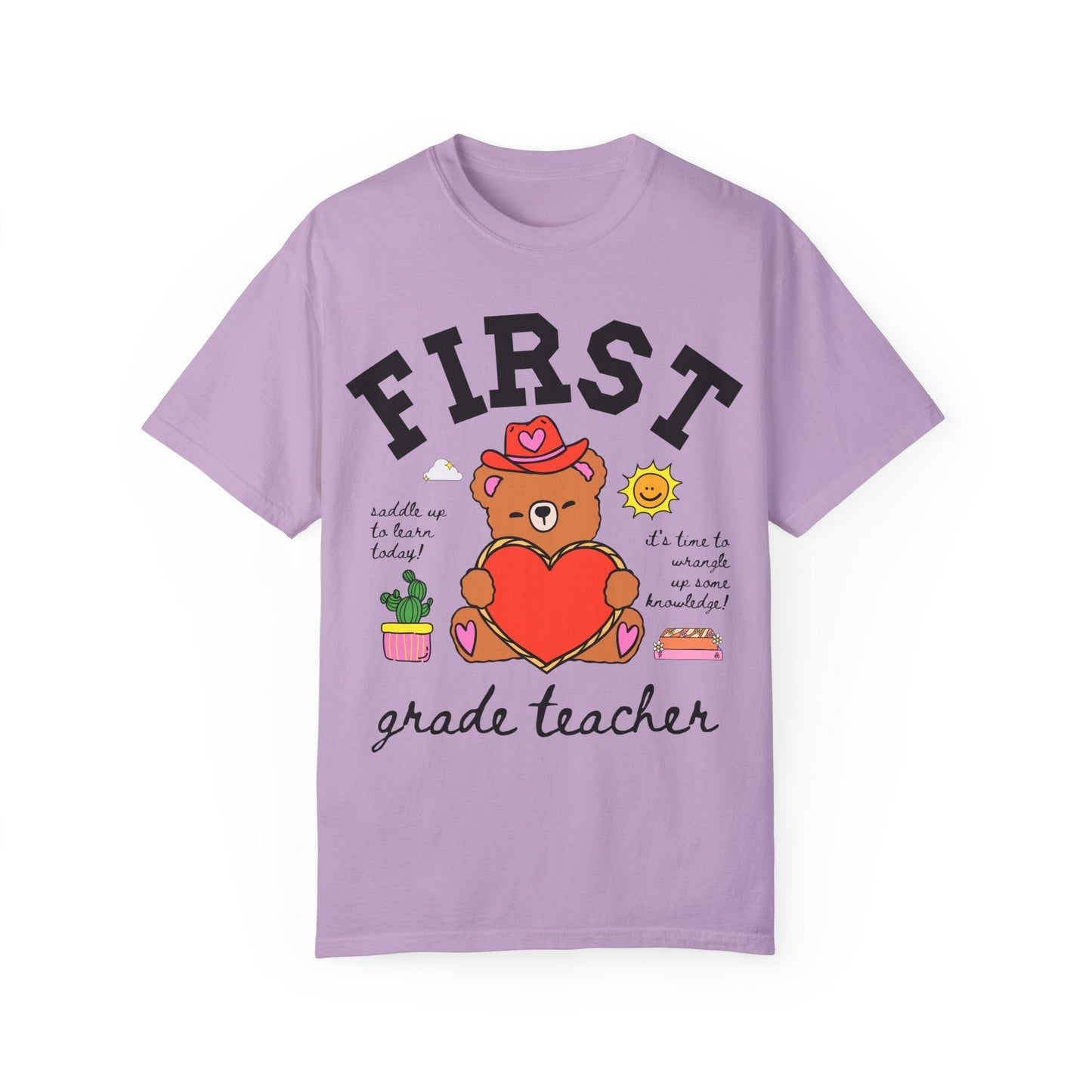 First Grade Teacher Bear Tee
