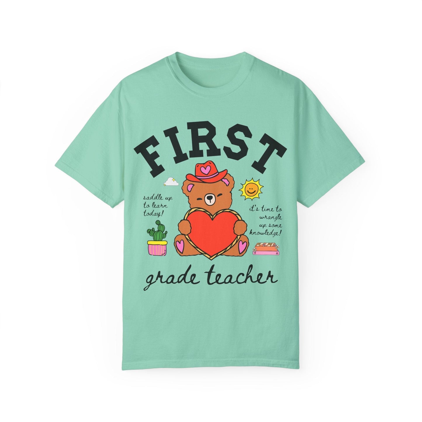 First Grade Teacher Bear Tee