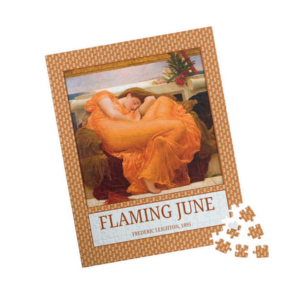 Flaming June by Frederic Leighton: Colorful Art History Puzzle