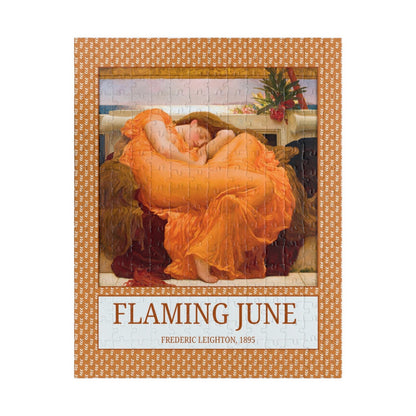 Flaming June by Frederic Leighton: Colorful Art History Puzzle