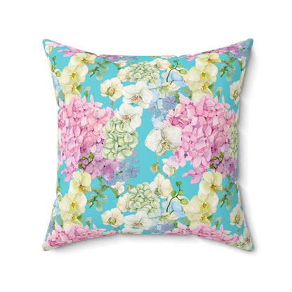 Floral Alligator Pillow