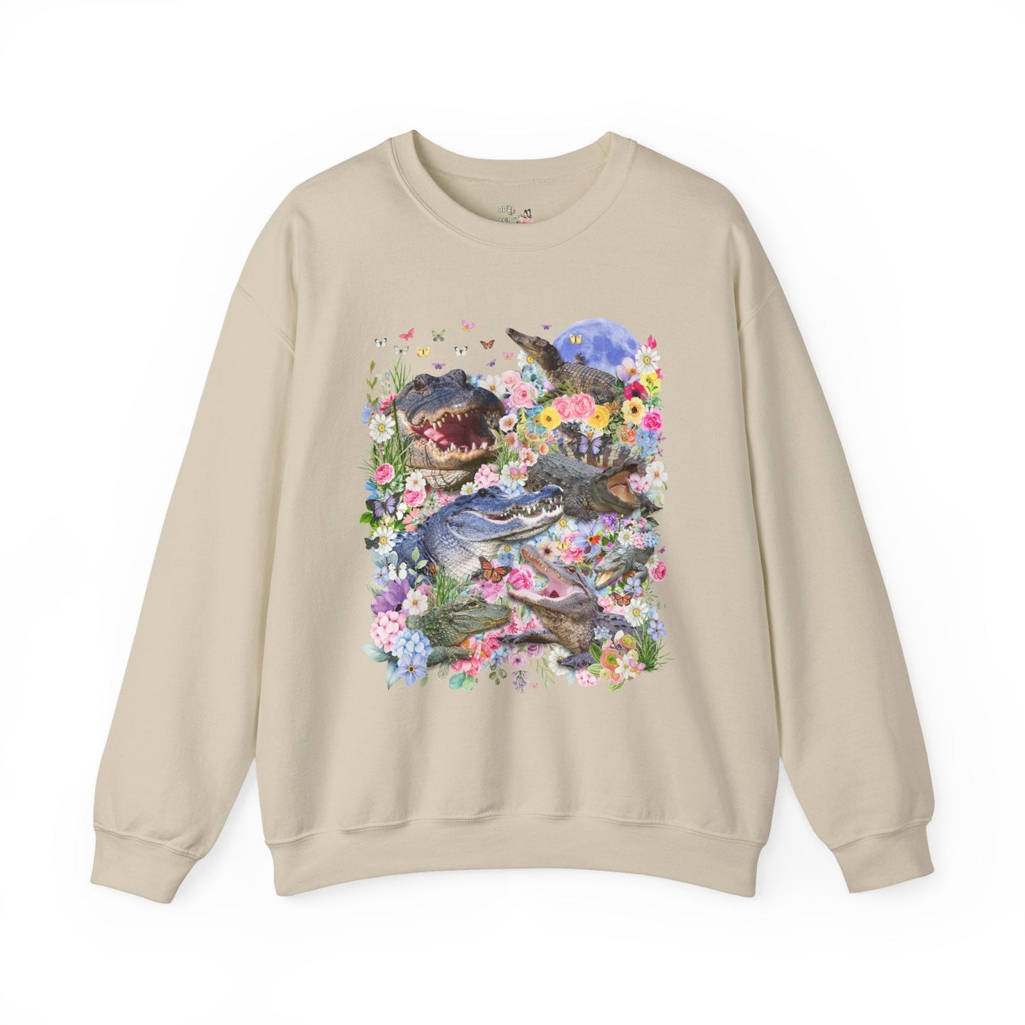 Floral Alligator Sweatshirt