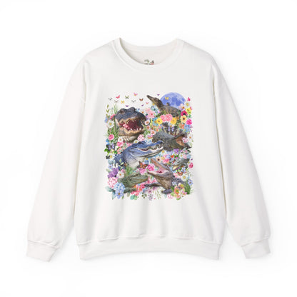 Floral Alligator Sweatshirt