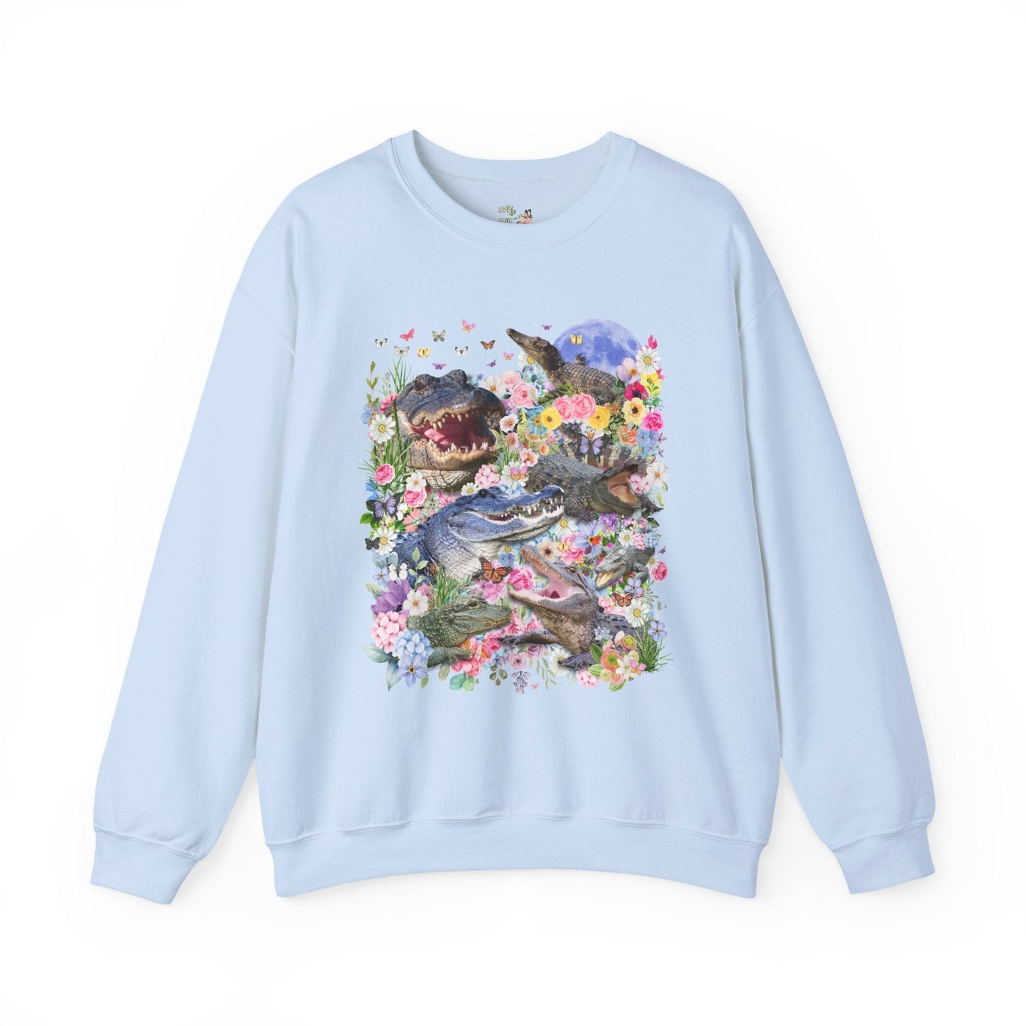 Floral Alligator Sweatshirt