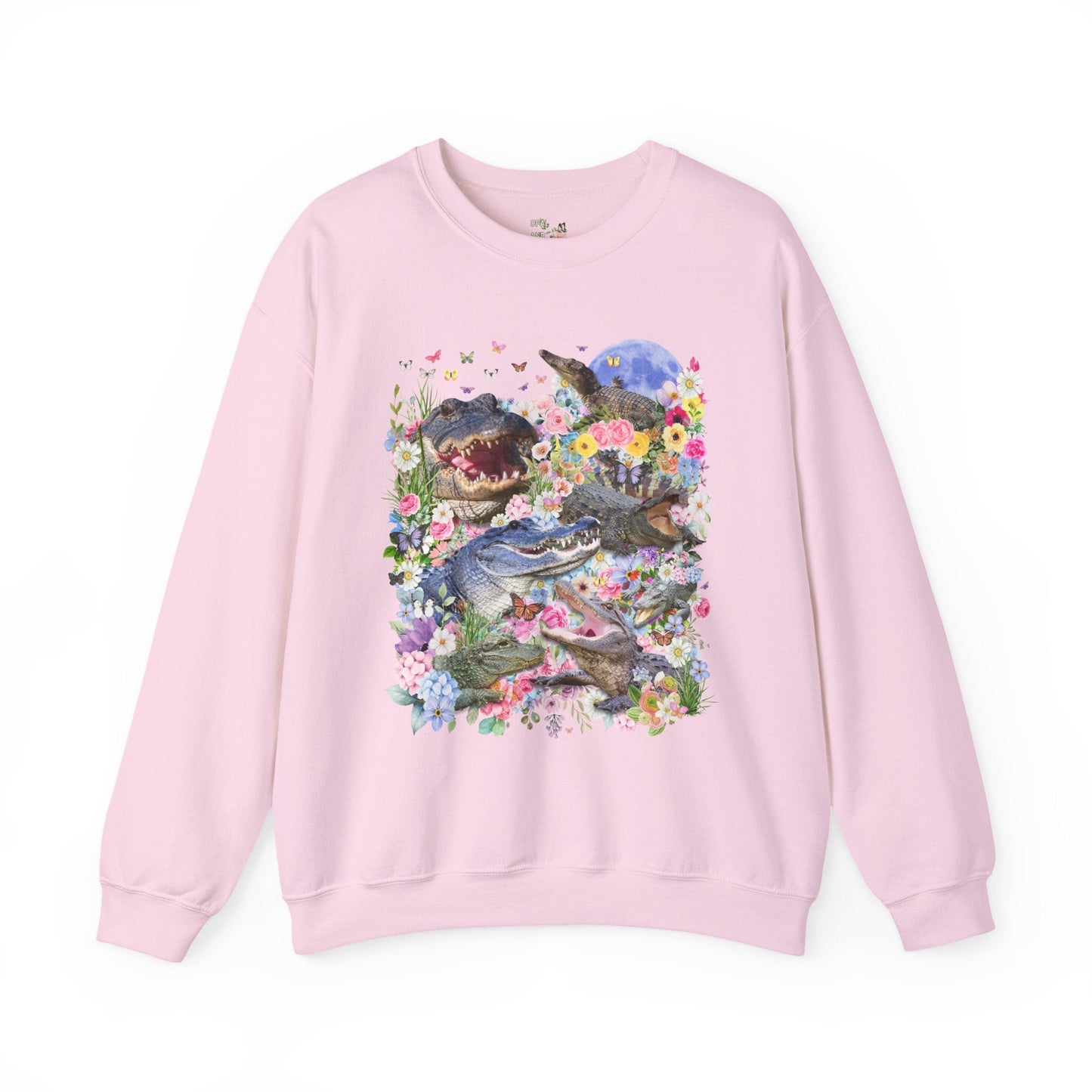 Floral Alligator Sweatshirt