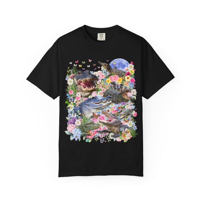 Floral Alligator T-Shirt