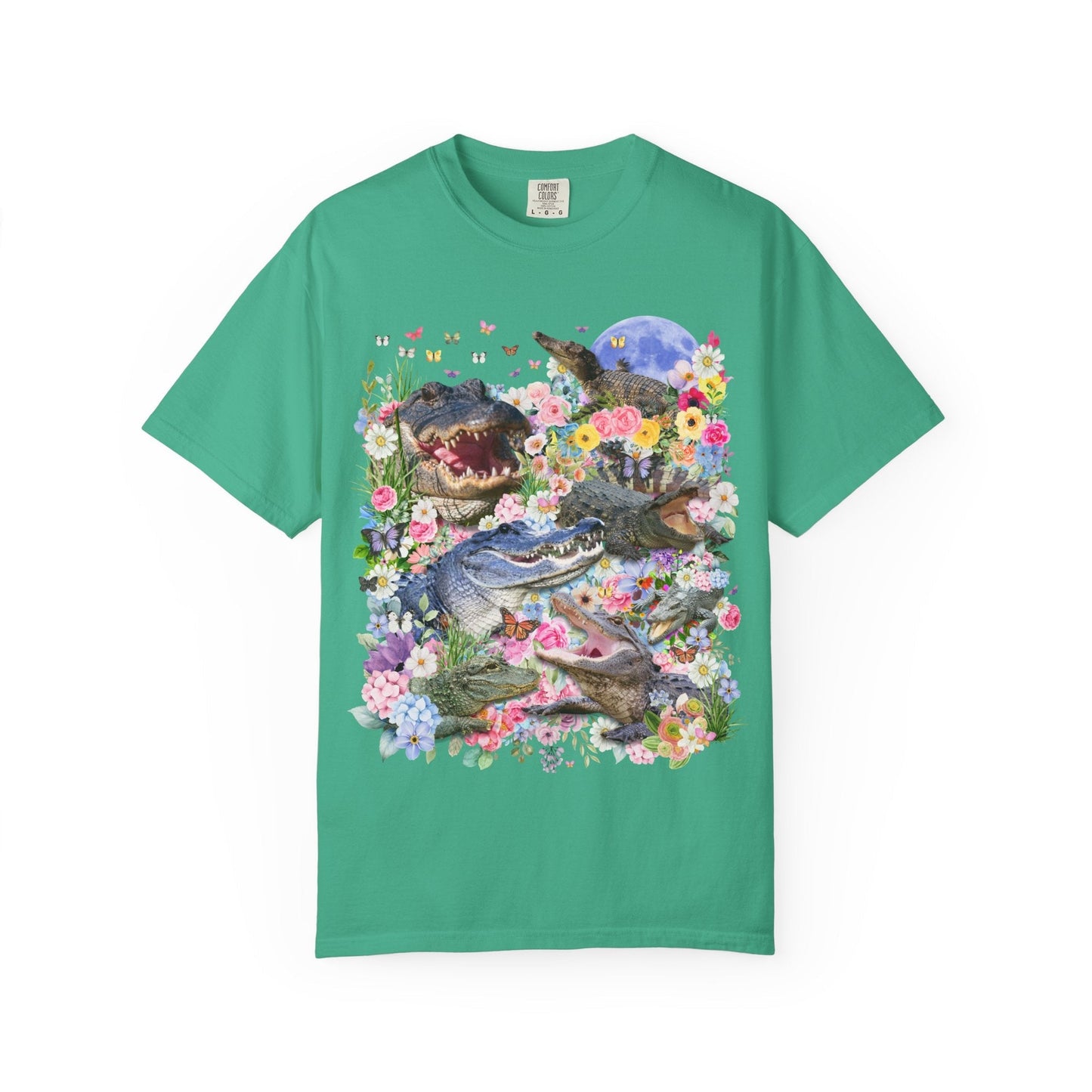 Floral Alligator T-Shirt