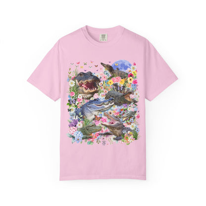 Floral Alligator T-Shirt