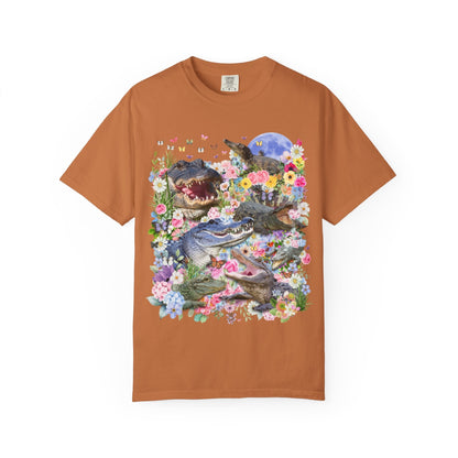 Floral Alligator T-Shirt