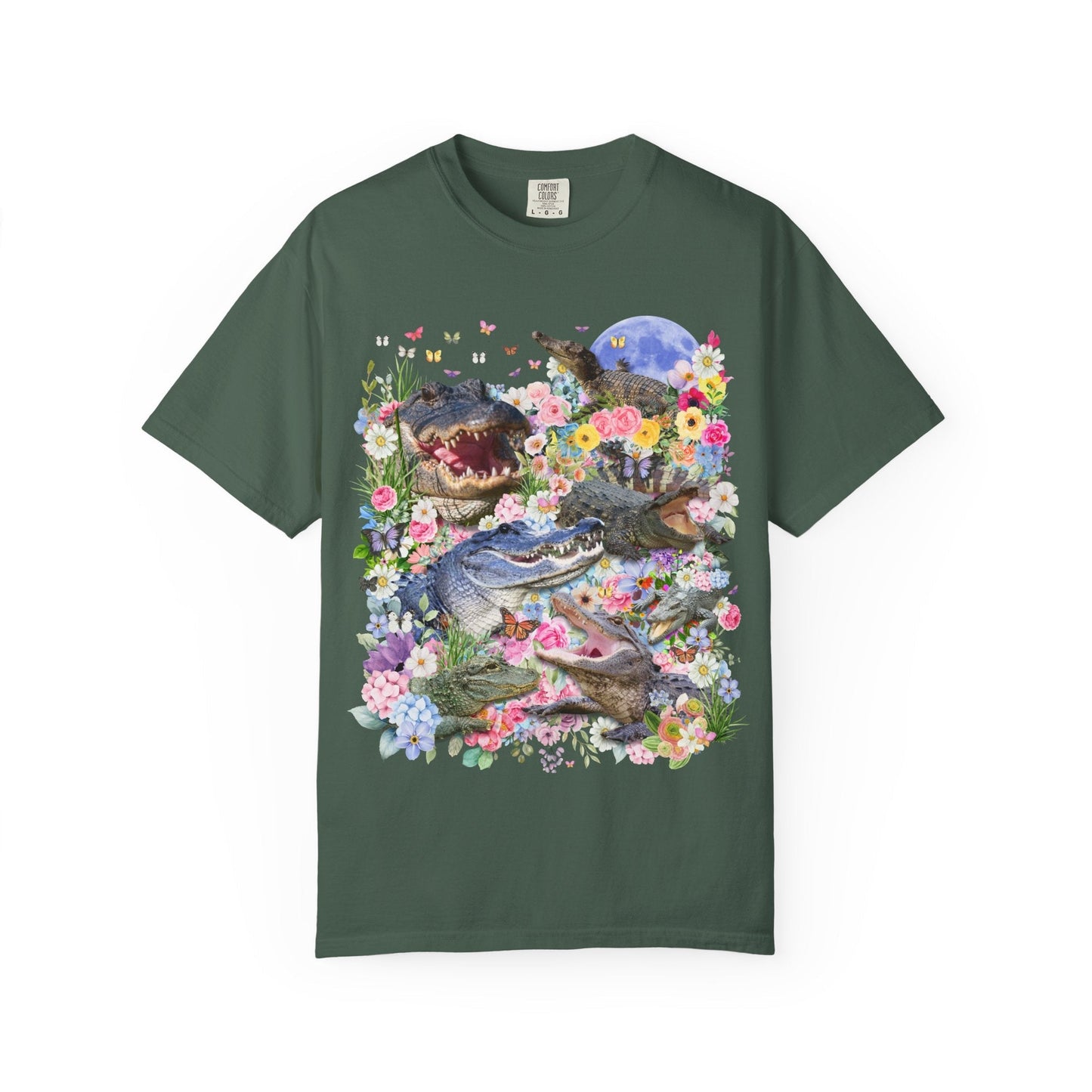 Floral Alligator T-Shirt