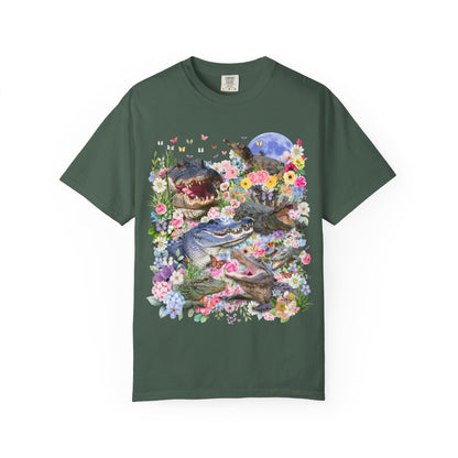 Floral Alligator T-Shirt