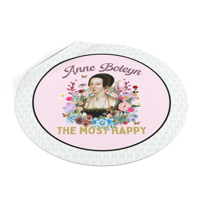 Floral Anne Boleyn Sticker