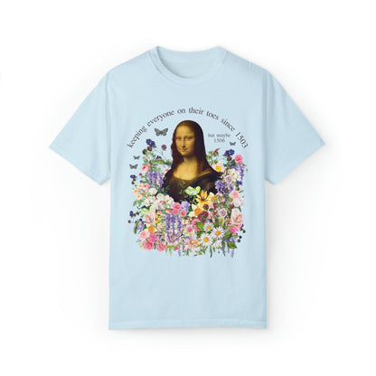 Floral Mona Lisa T-Shirt