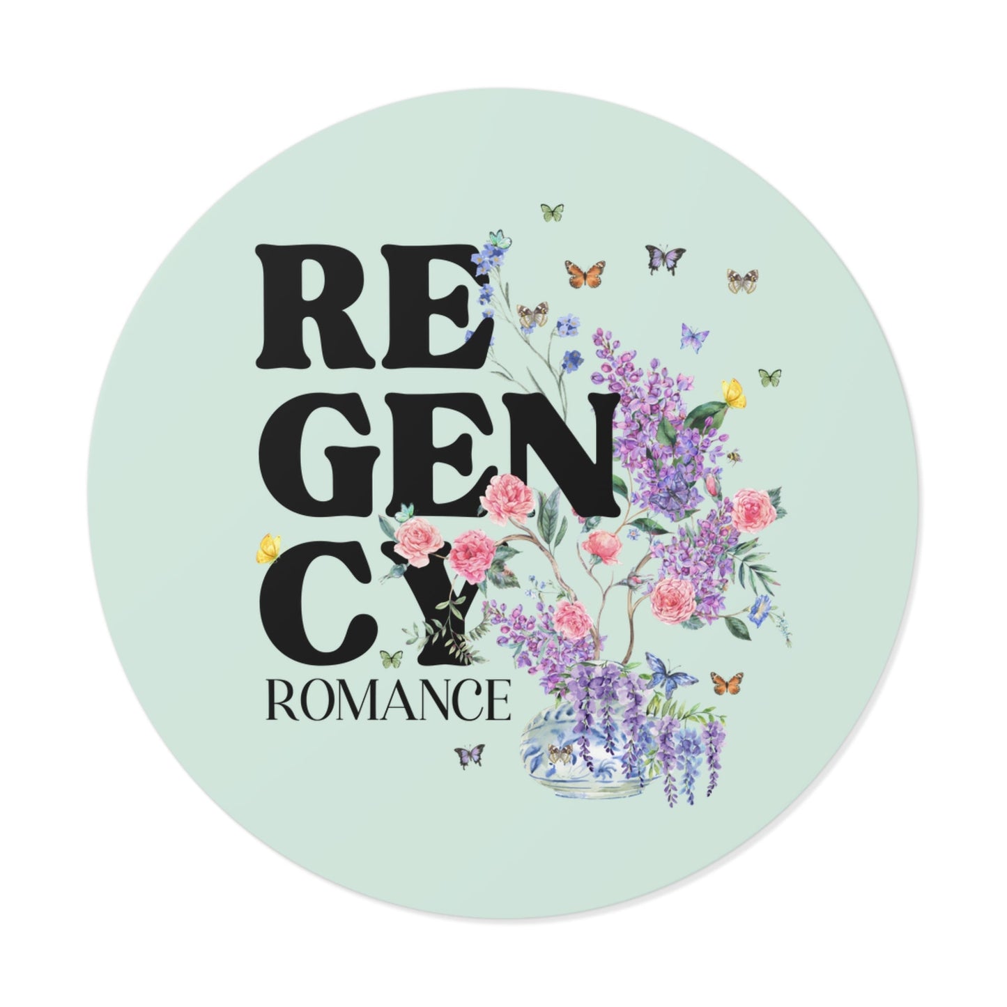 Floral Book Lover Sticker