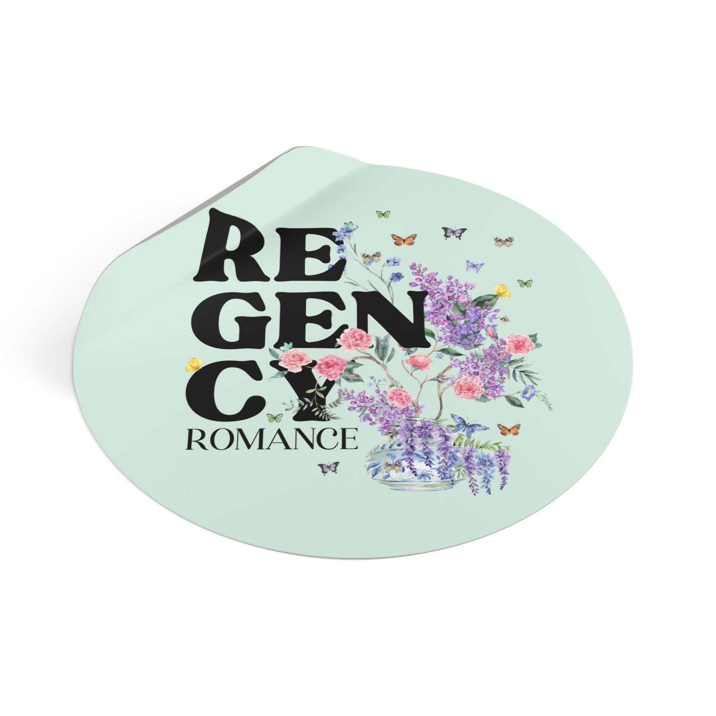 Floral Book Lover Sticker