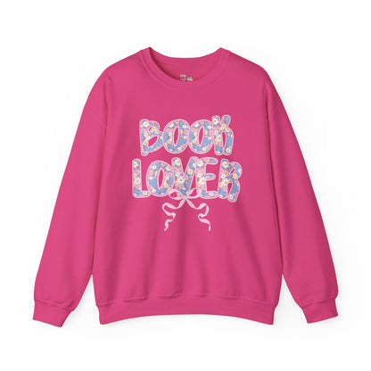 Floral Book Lover Sweatshirt