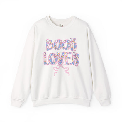 Floral Book Lover Sweatshirt