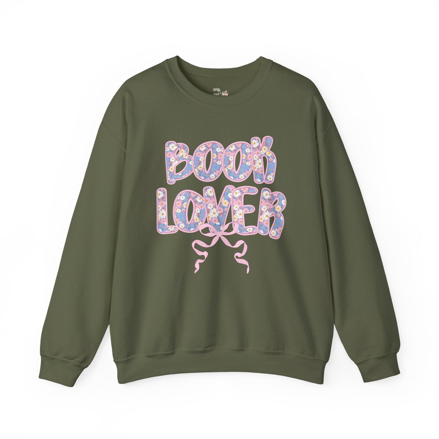 Floral Book Lover Sweatshirt