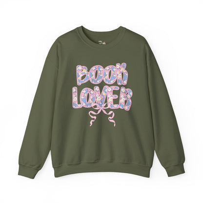 Floral Book Lover Sweatshirt