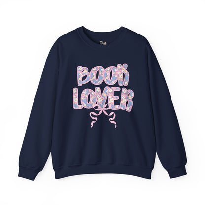 Floral Book Lover Sweatshirt