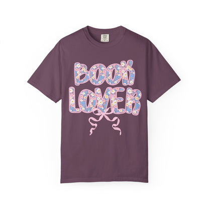 Floral Book Lover Tee