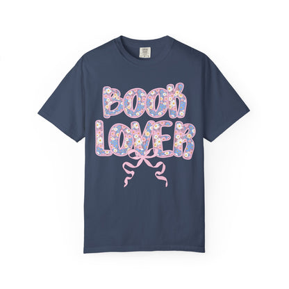 Floral Book Lover Tee