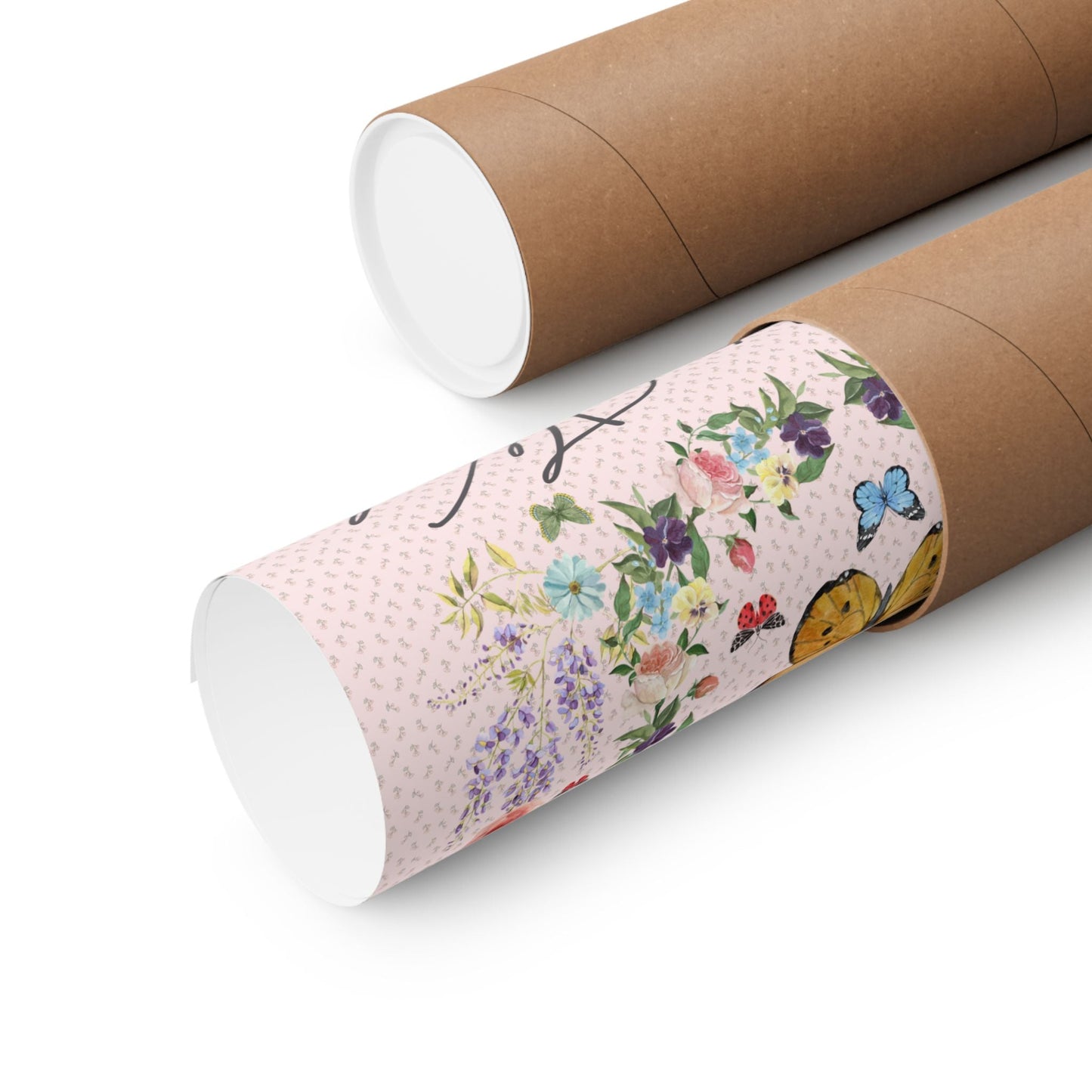 Floral Bookish Poster Print