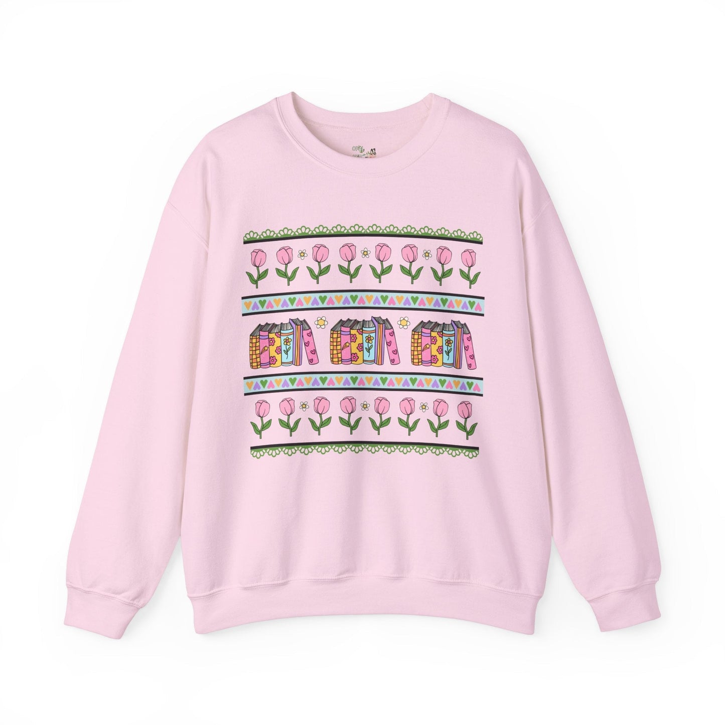 Floral Bookish Sweatshirt