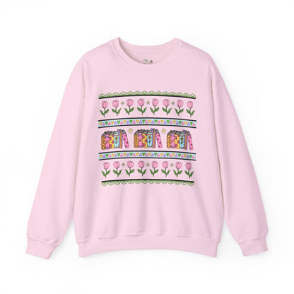 Floral Bookish Sweatshirt