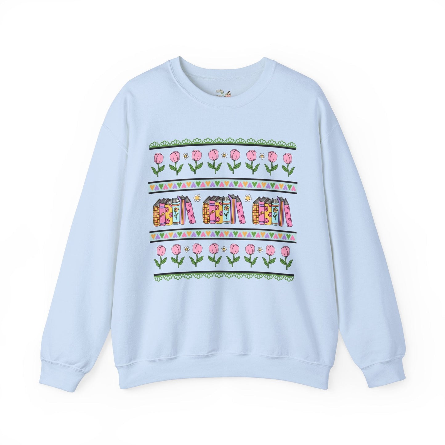 Floral Bookish Sweatshirt