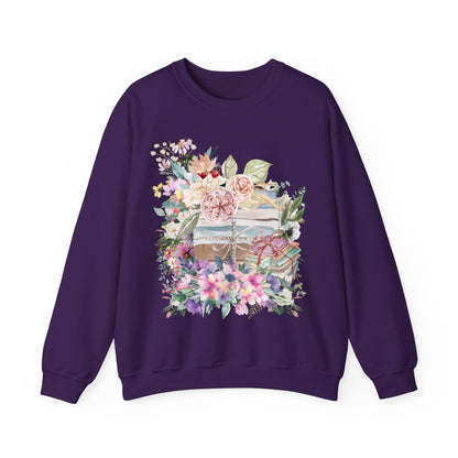 Floral Bookish Sweatshirt