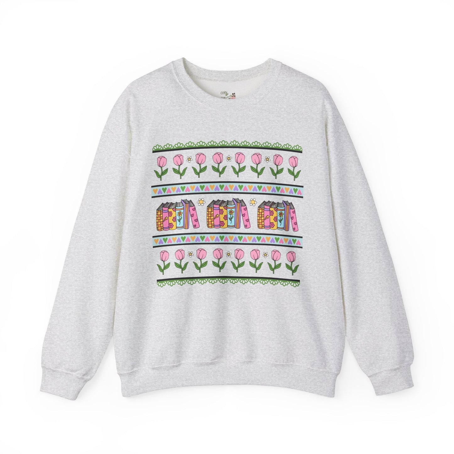 Floral Bookish Sweatshirt