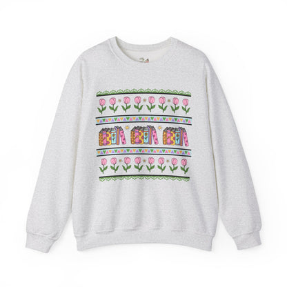 Floral Bookish Sweatshirt