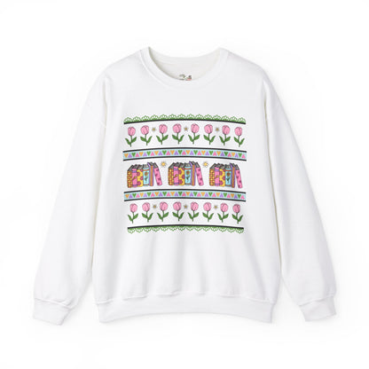 Floral Bookish Sweatshirt